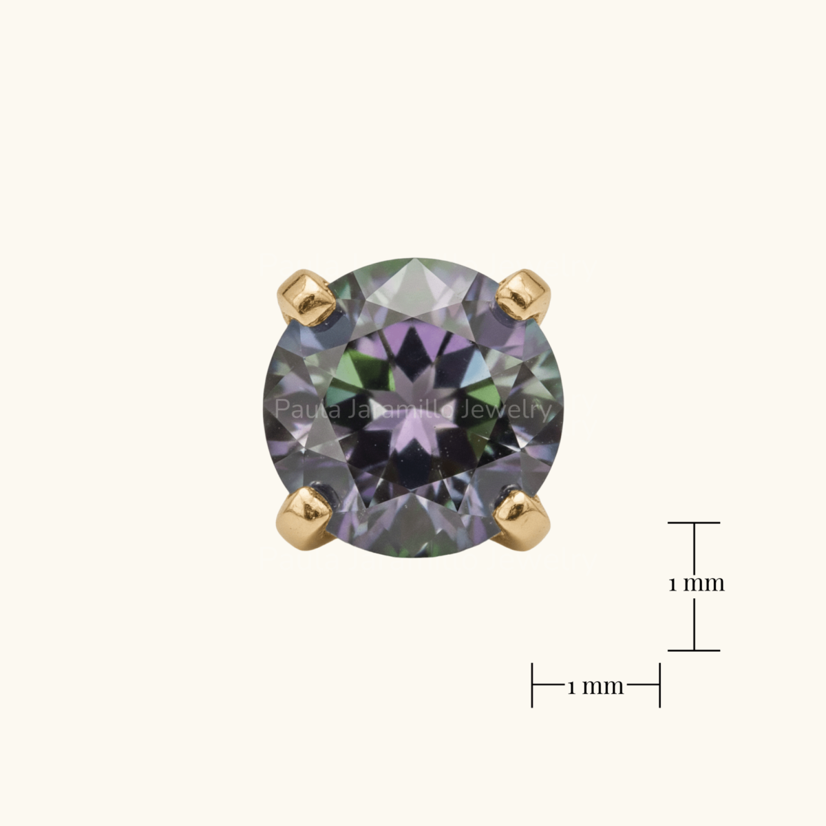 PIERCING ELA MULTICOLOR 1MM
