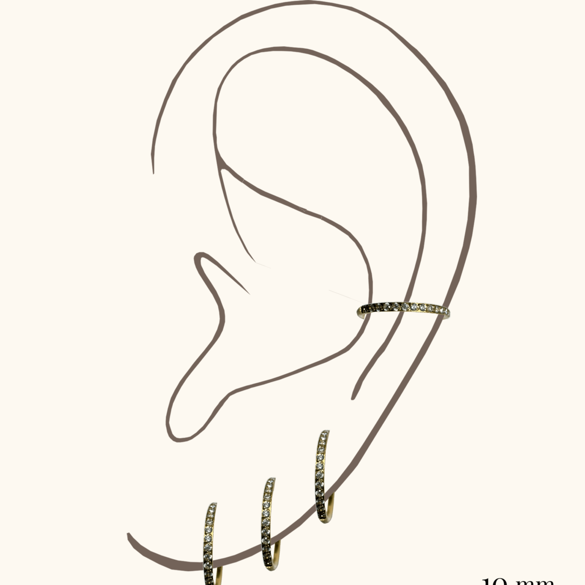 PIERCING AURORA 10 MM