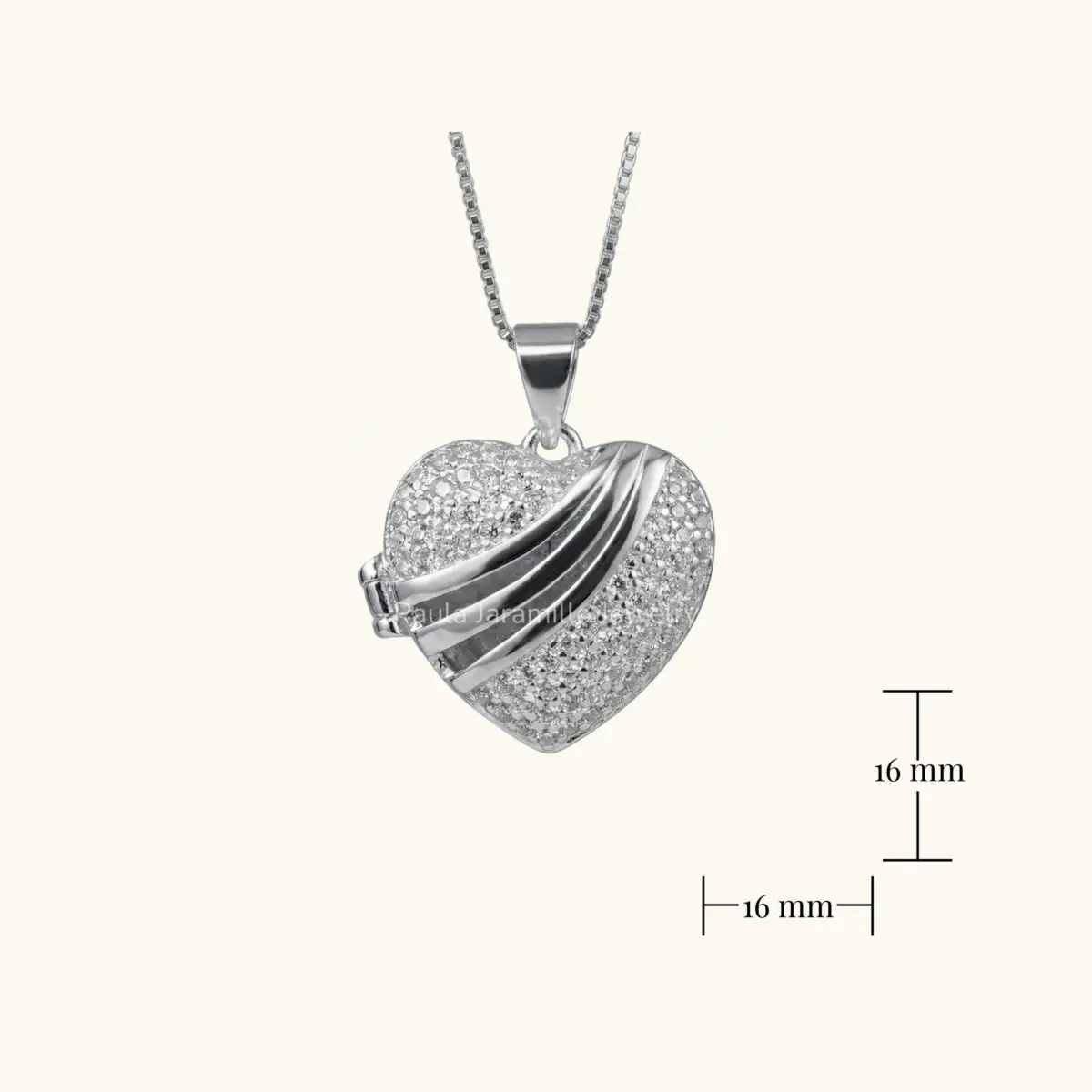 RELICARIO AURA EN PLATA