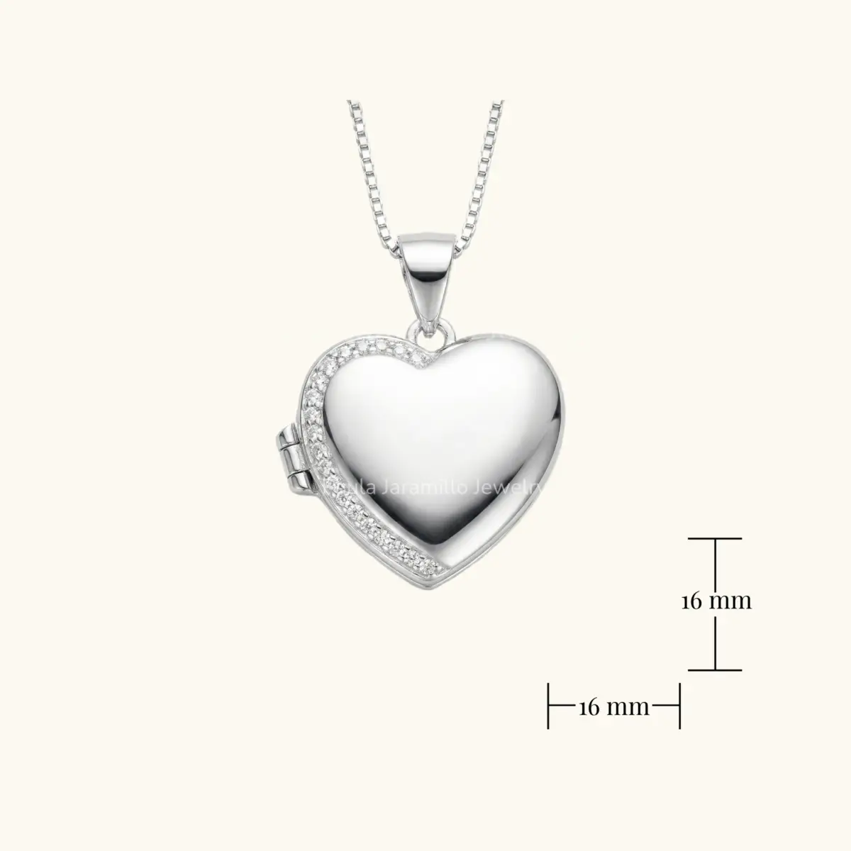 RELICARIO ISABEL EN PLATA