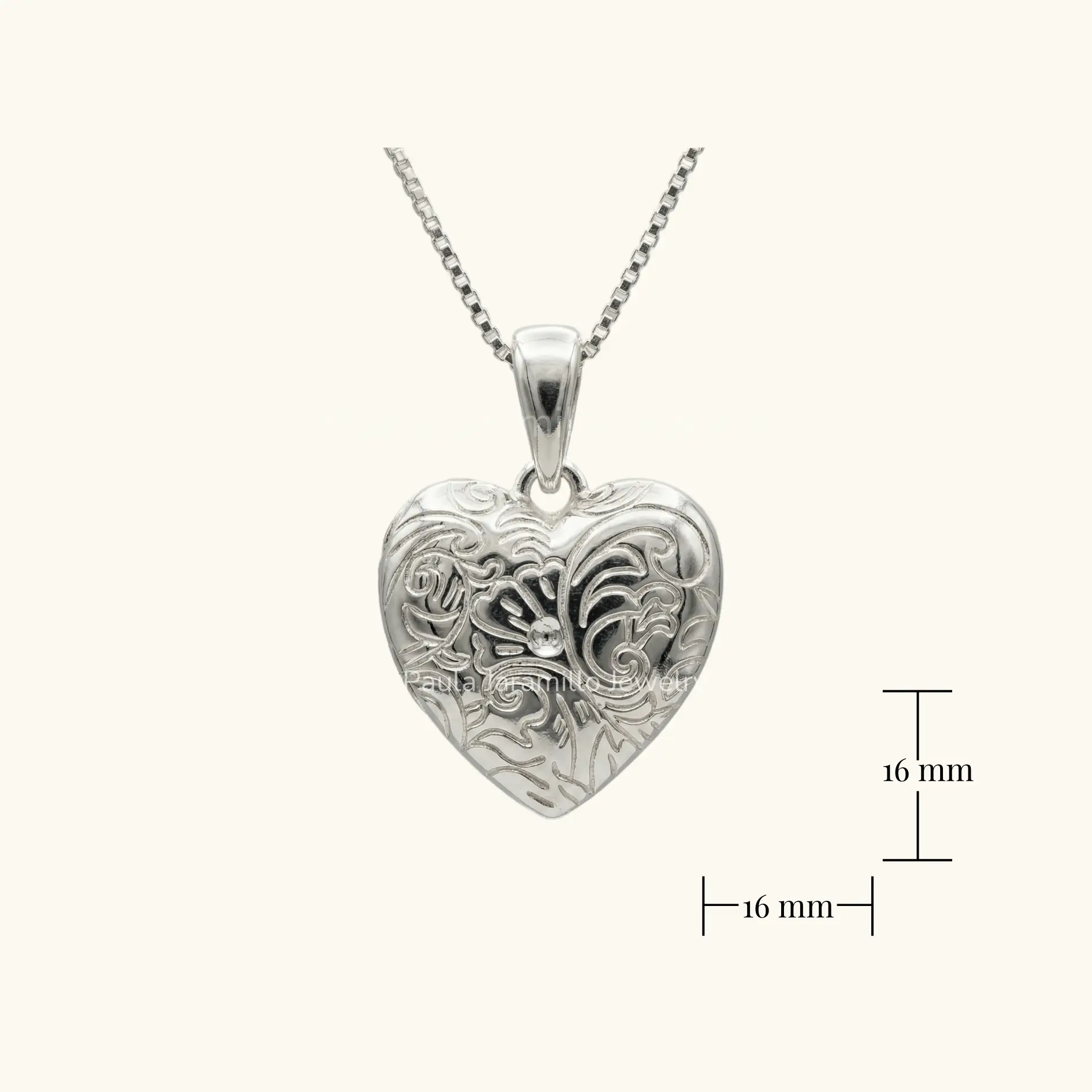 RELICARIO LOTO EN PLATA