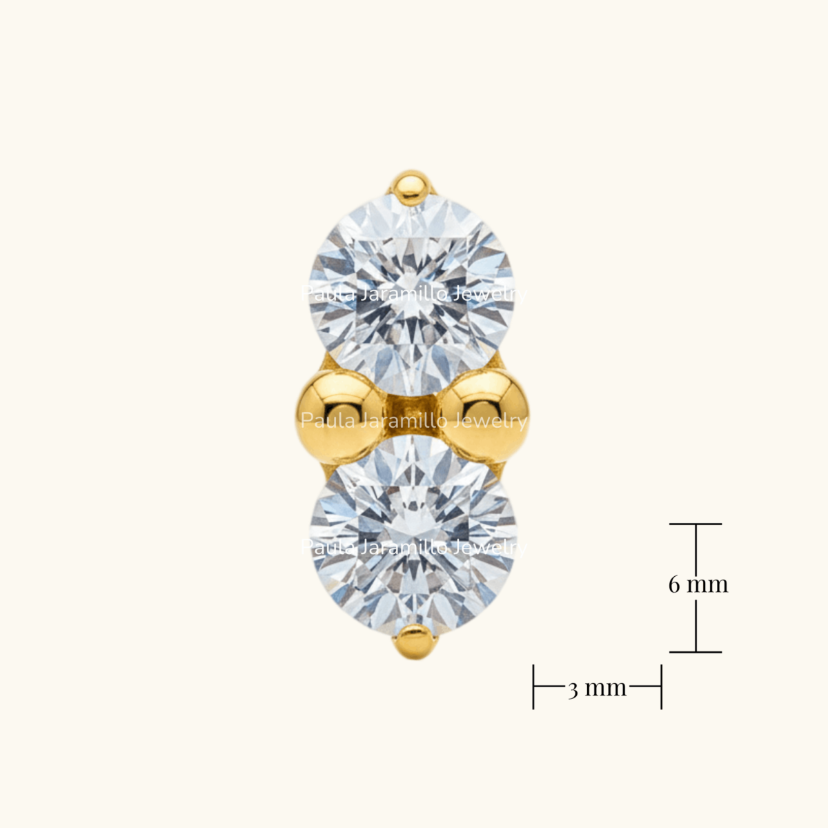 PIERCING DINA BLANCO