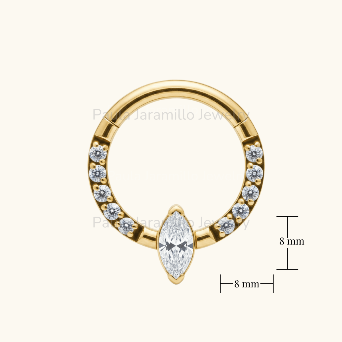 PIERCING HORUS BLANCO