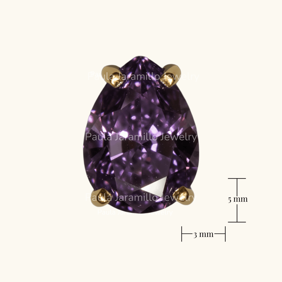 PIERCING OLIMPO LILA