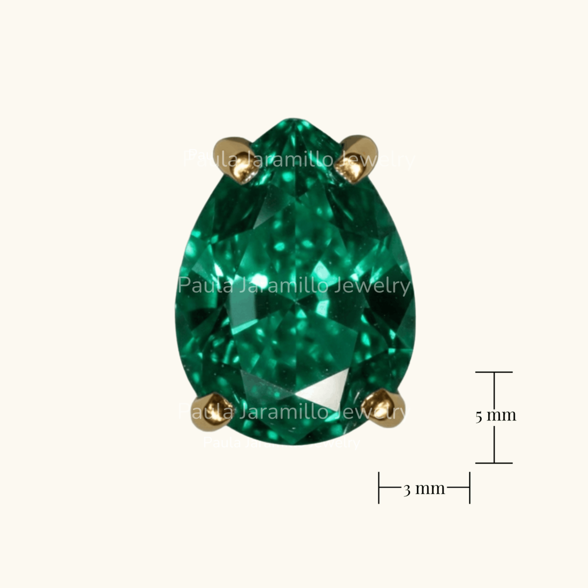 PIERCING OLIMPO VERDE