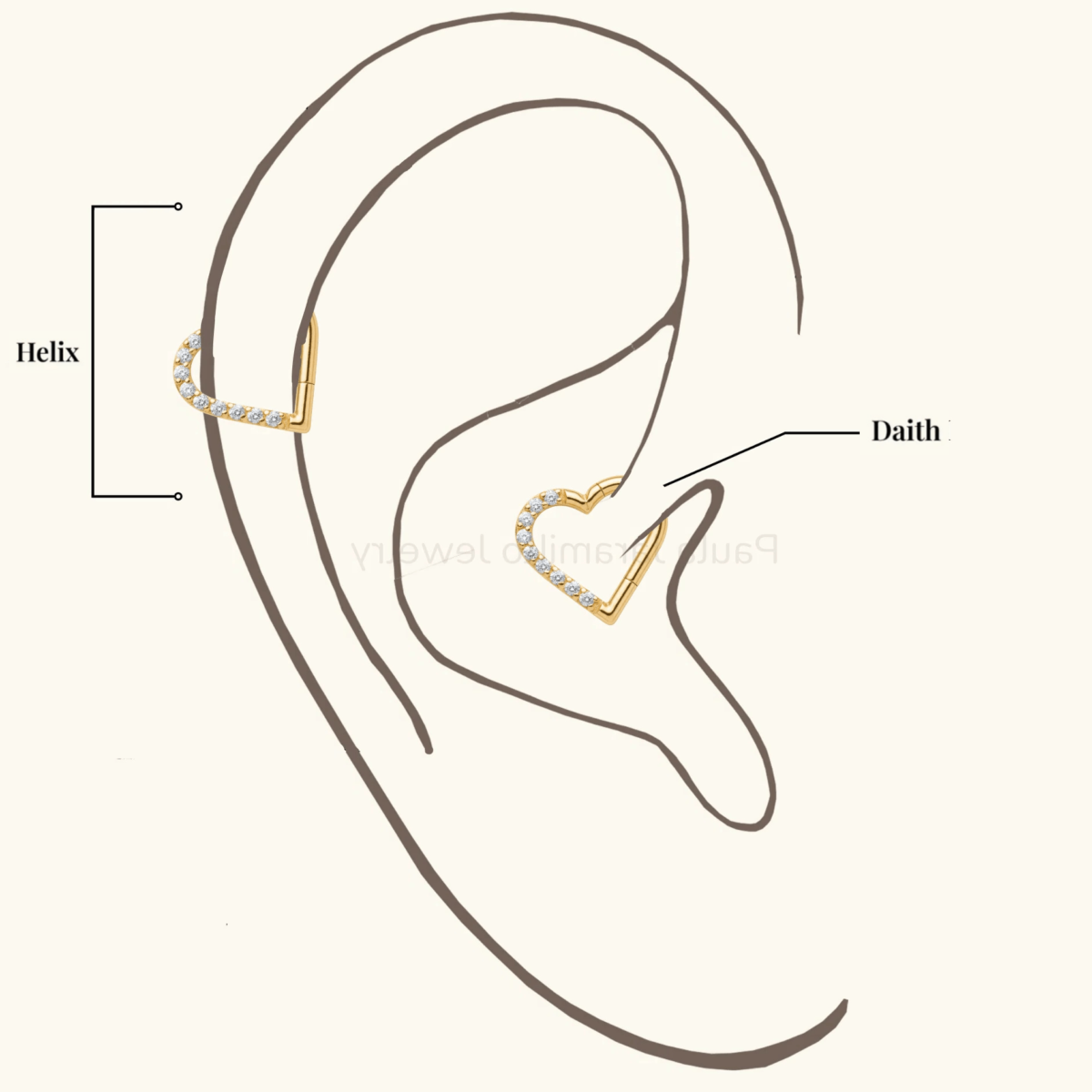 PIERCING LILY DERECHO