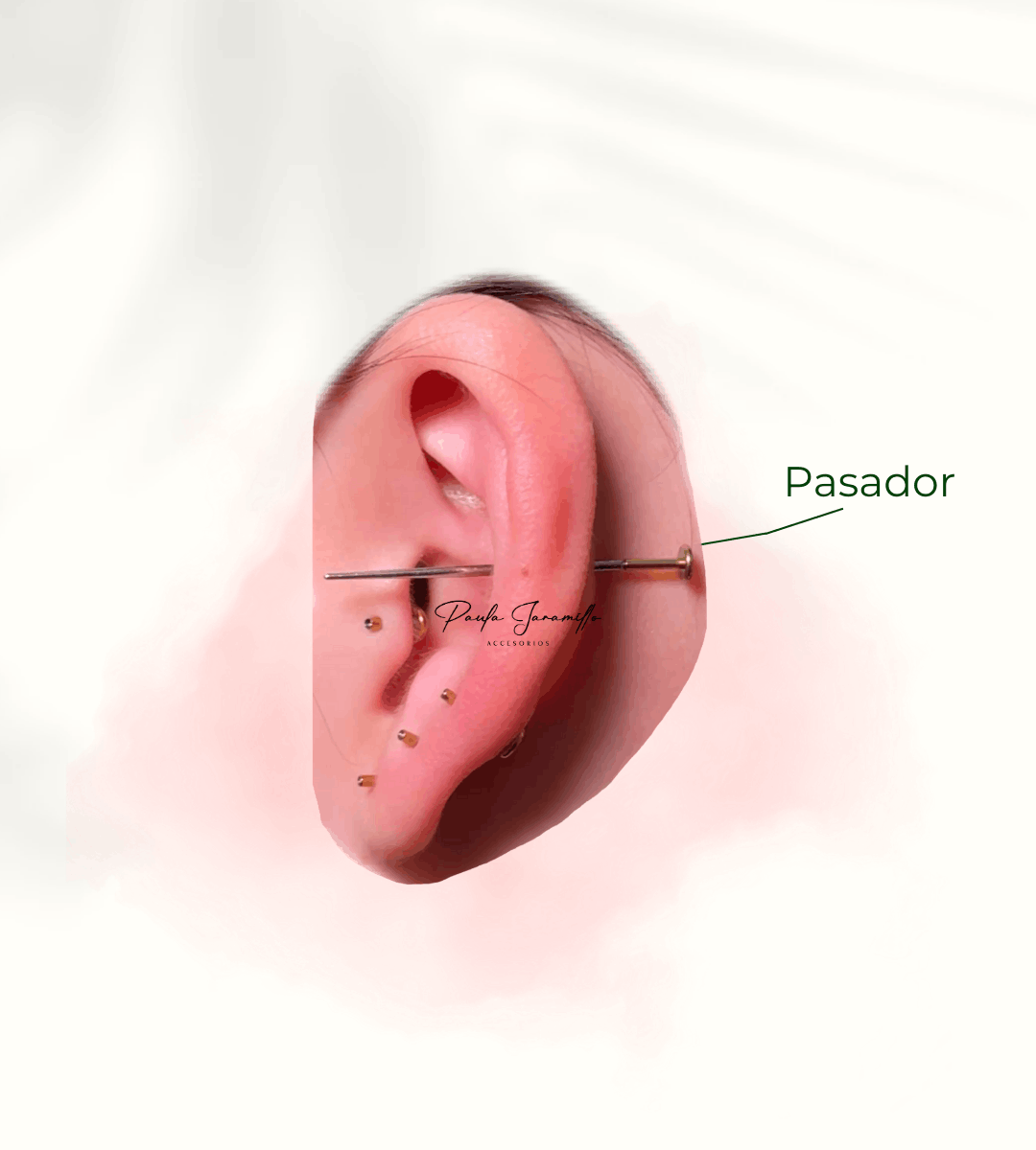 PASADOR RECTO DE TITANIO