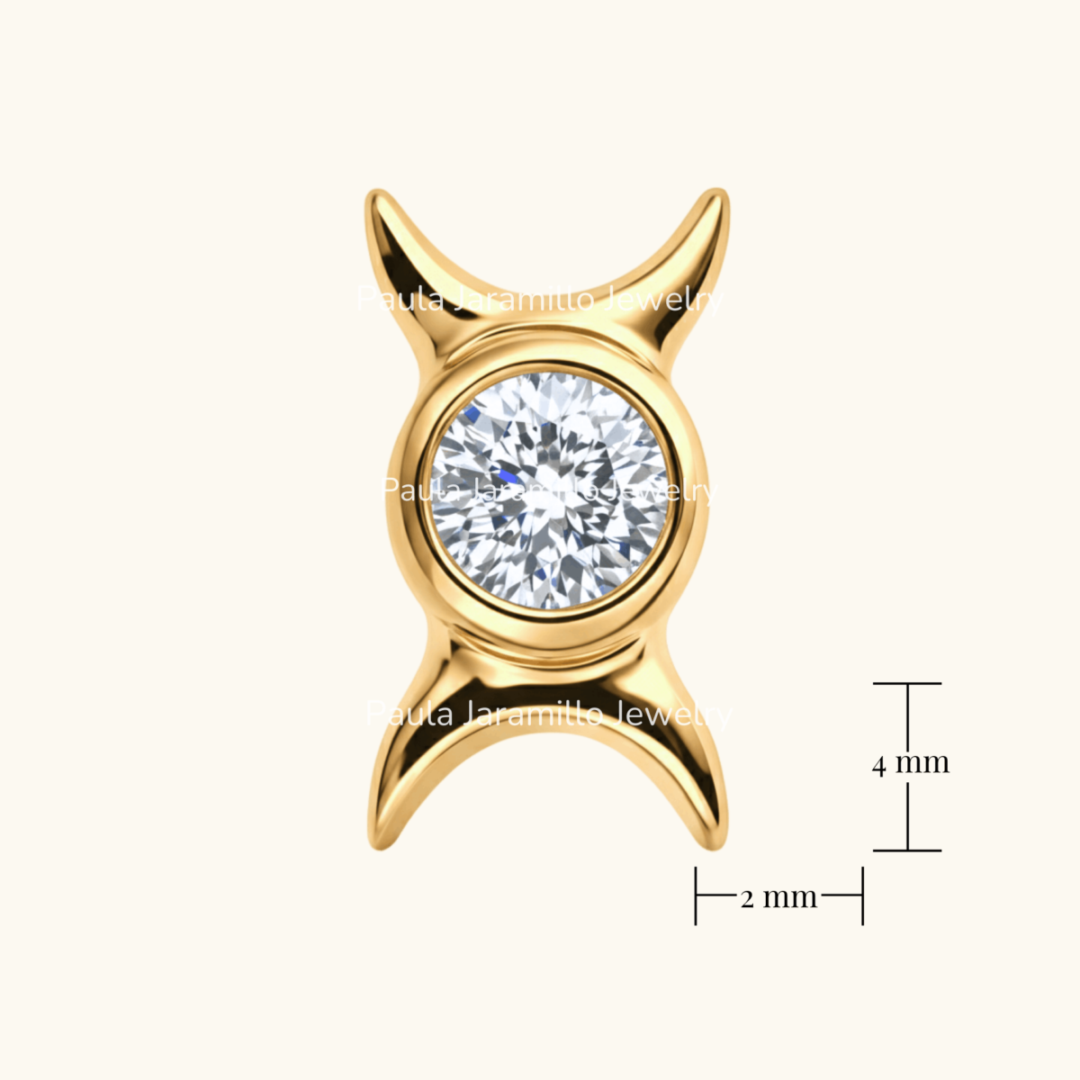 PIERCING SELENE BLANCO