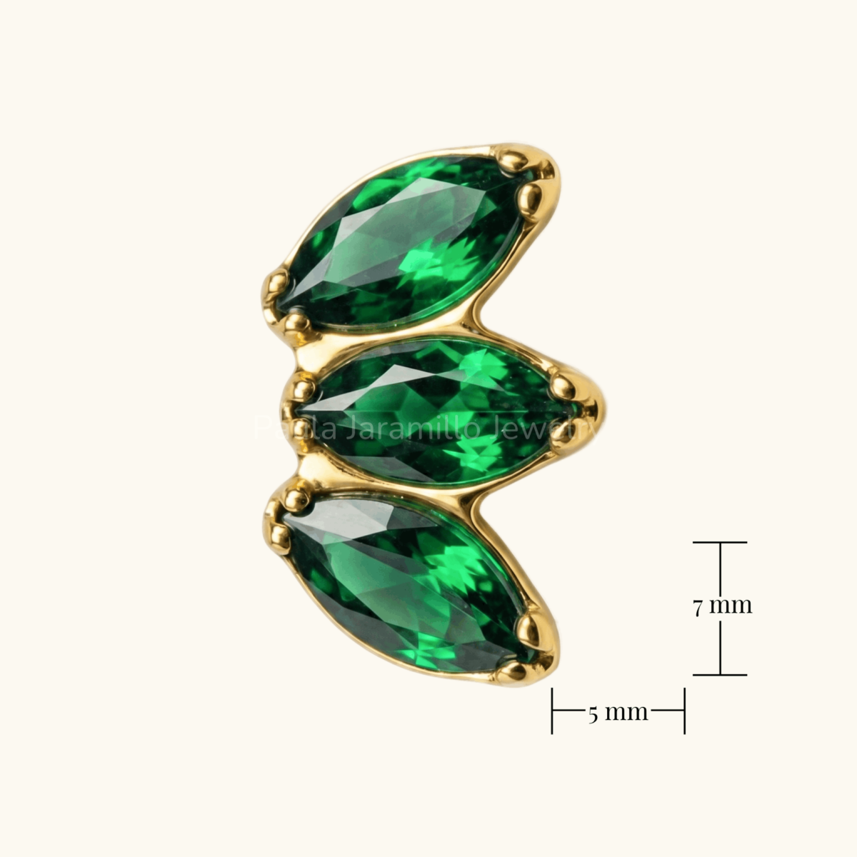 PIERCING HERA VERDE