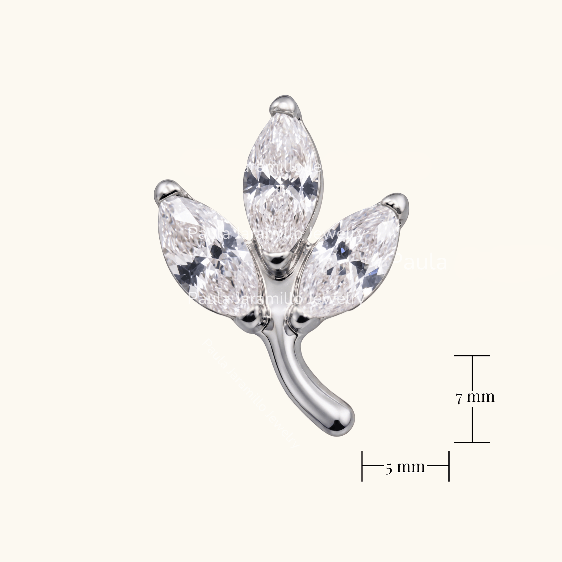 PIERCING HIEDRA BLANCO - Imagen 3