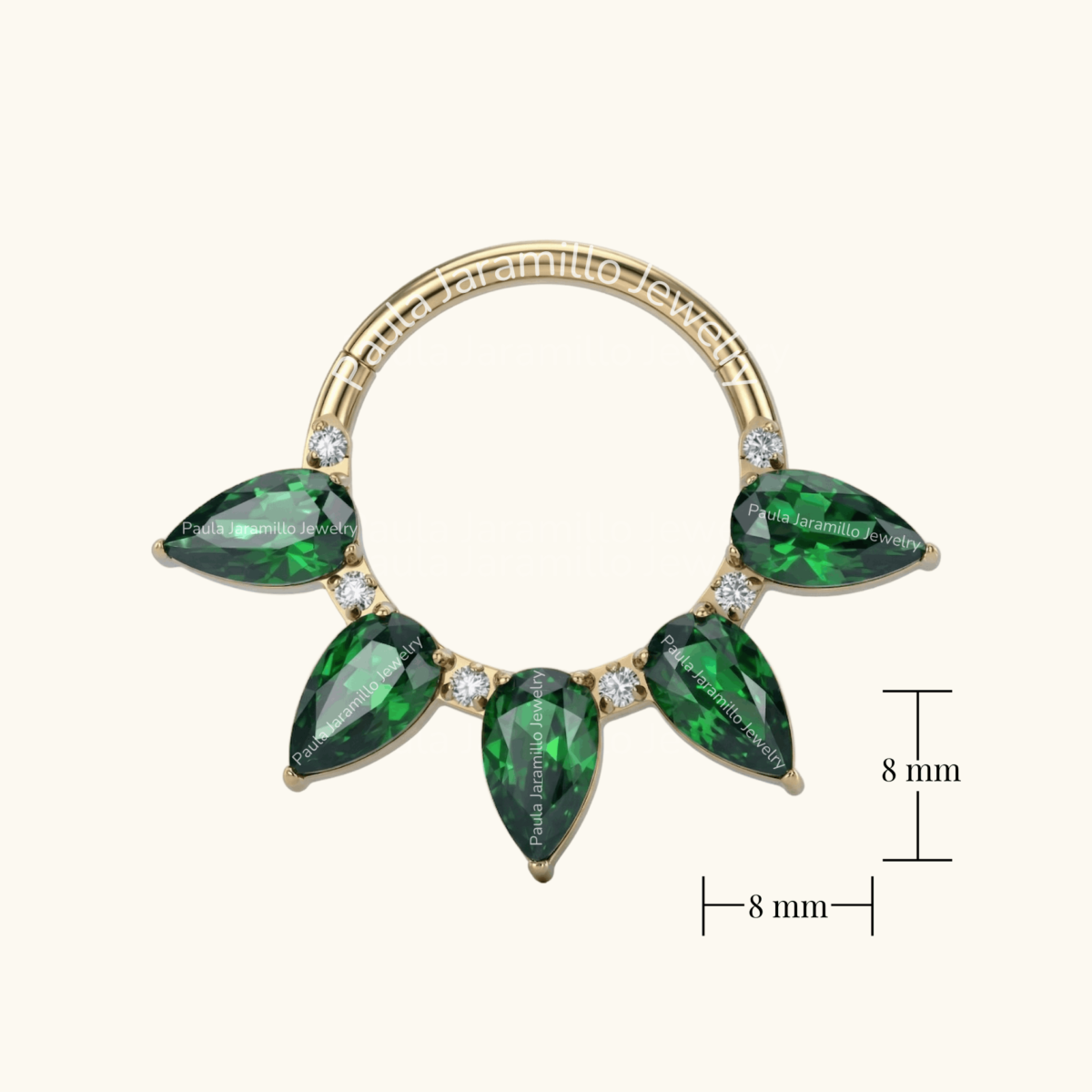 PIERCING LAYA VERDE