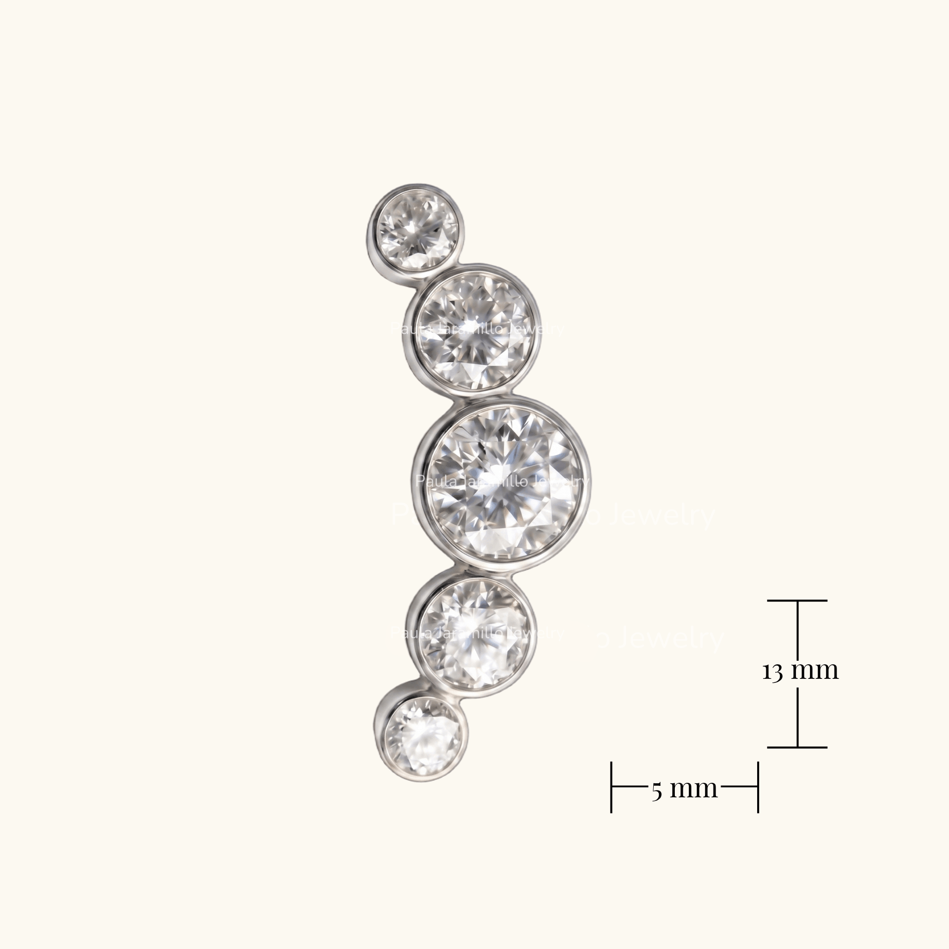 PIERCING LAYLA BLANCO - Imagen 3
