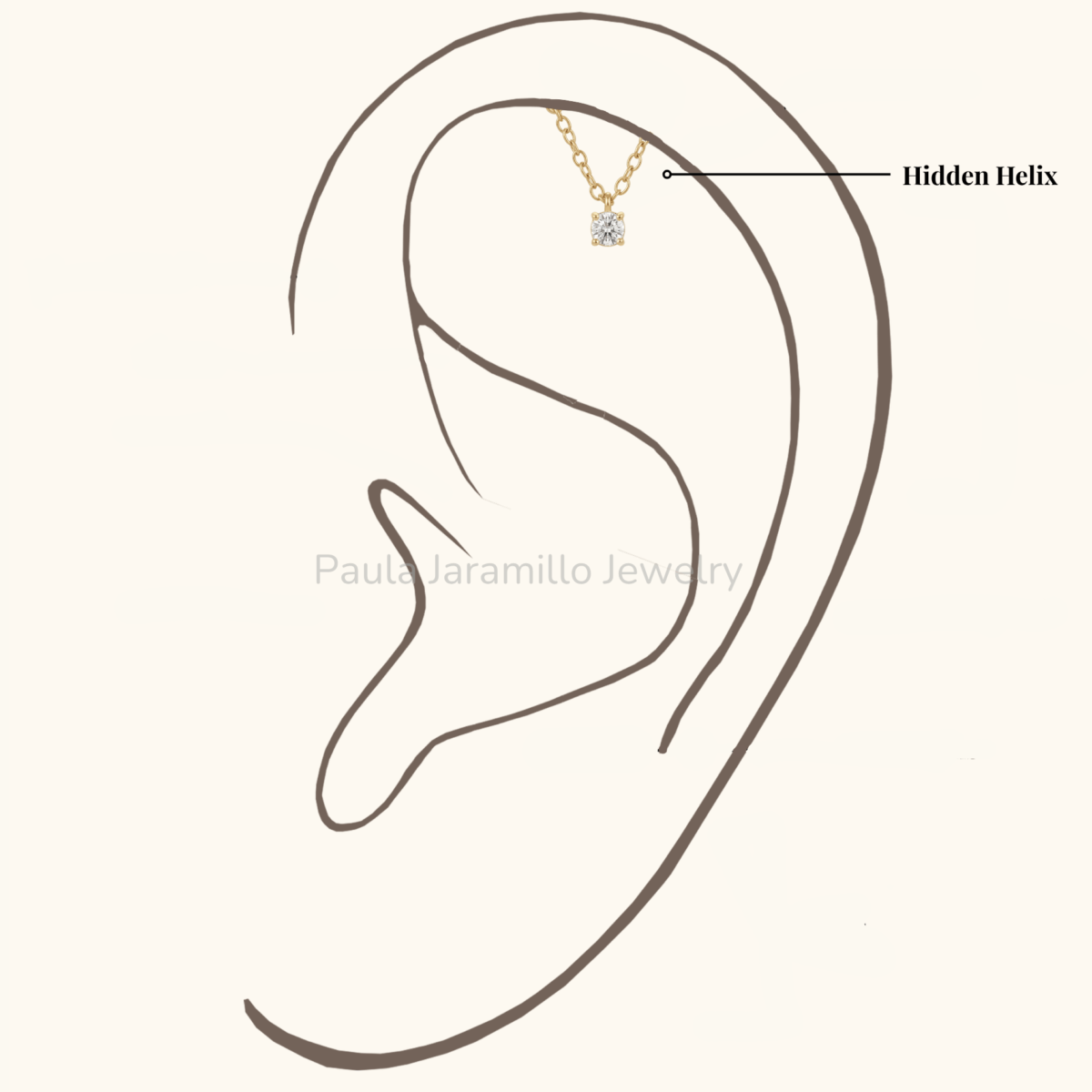 PIERCING HELIOS BLANCO