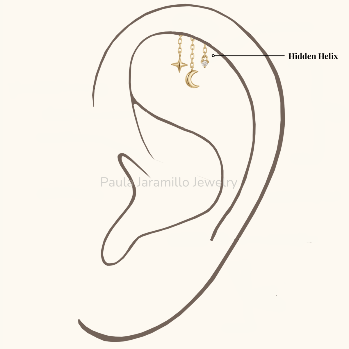 PIERCING INTERESTELAR BLANCO