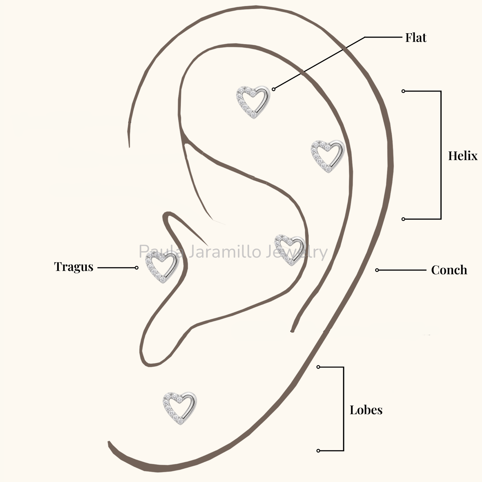 PIERCING LATIDO BLANCO - Imagen 4