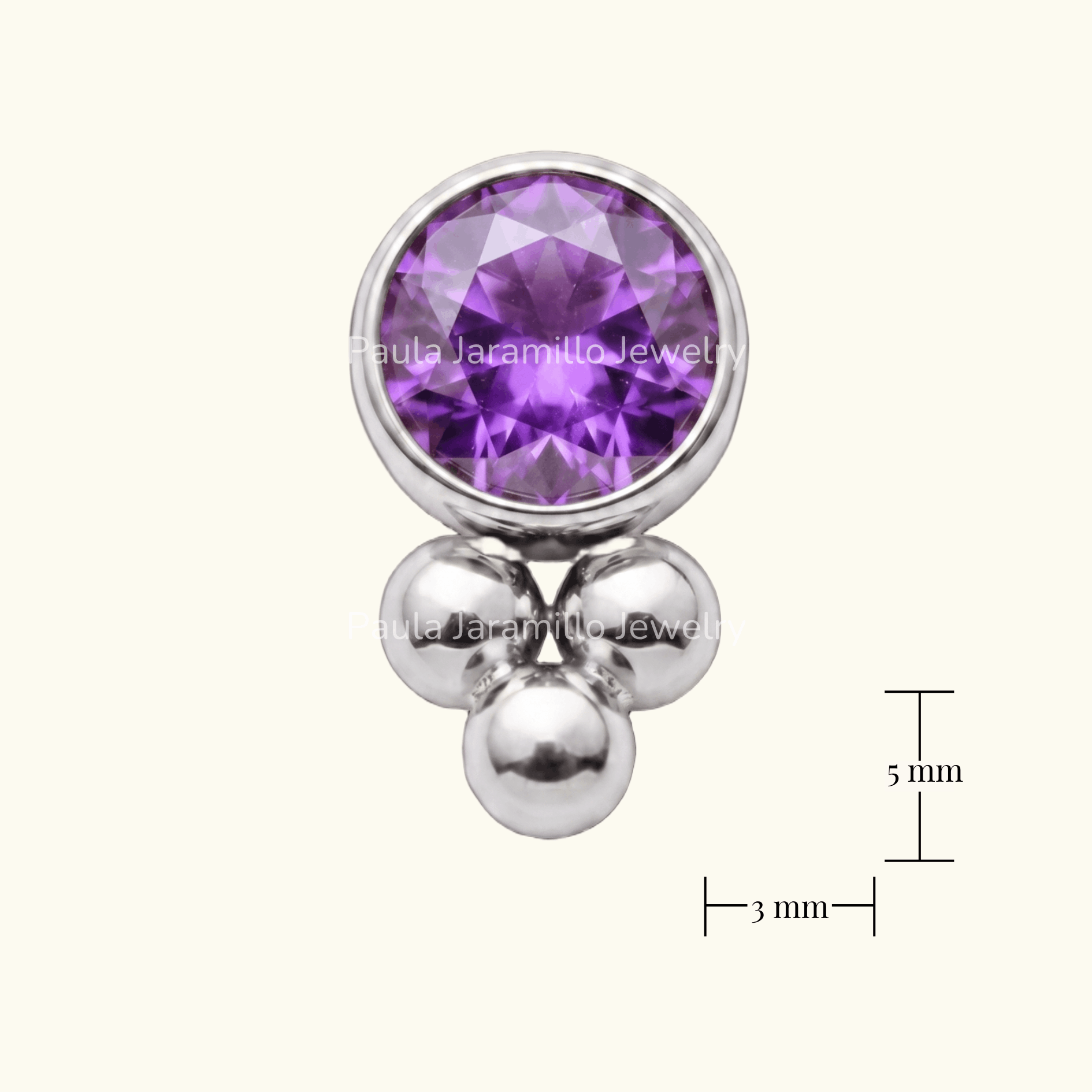 PIERCING SIRA LILA - Imagen 3