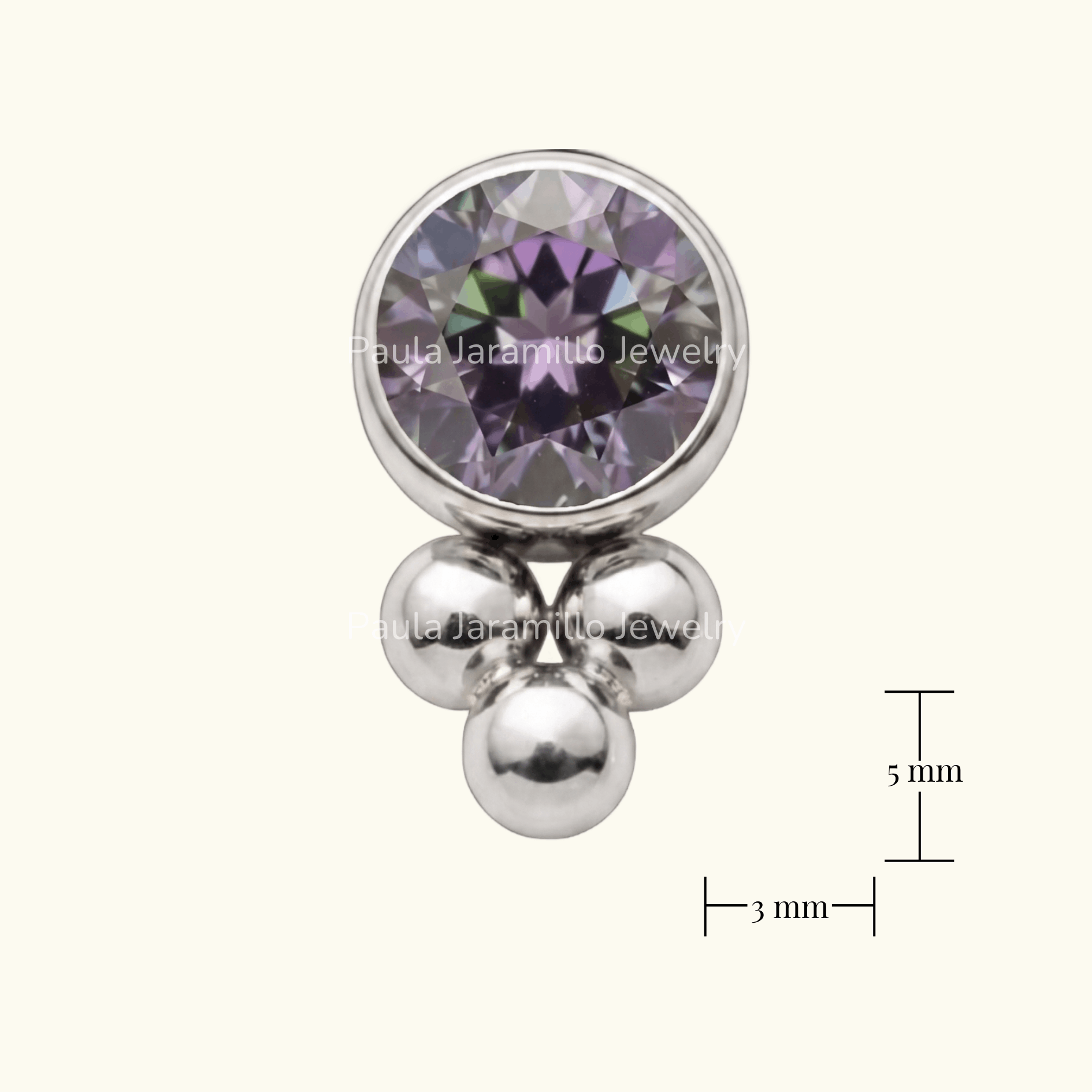 PIERCING SIRA MULTICOLOR - Imagen 3