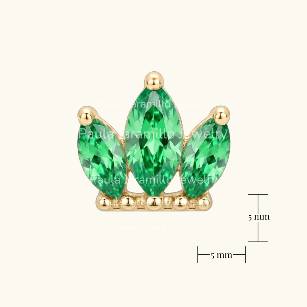 PIERCING QUEEN VERDE