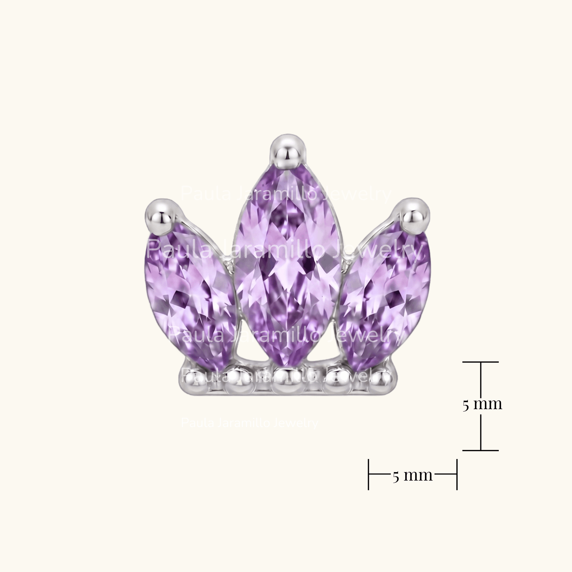 PIERCING QUEEN LILA - Imagen 3