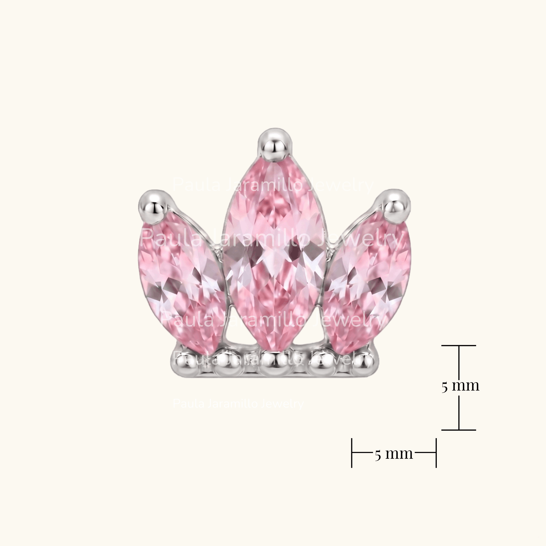 PIERCING QUEEN ROSA - Imagen 3