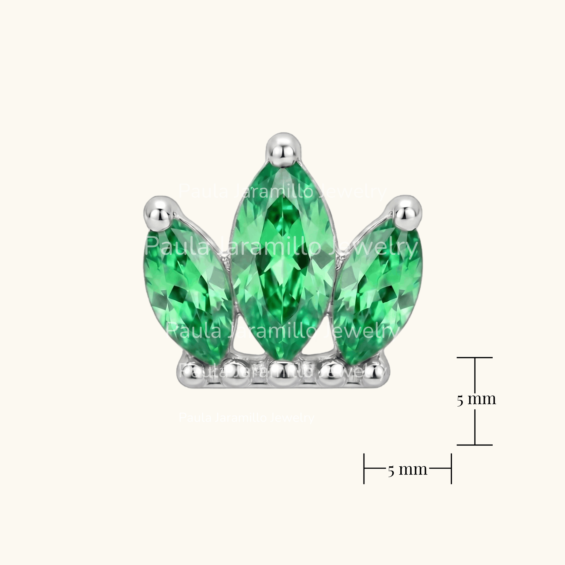 PIERCING QUEEN VERDE - Imagen 3